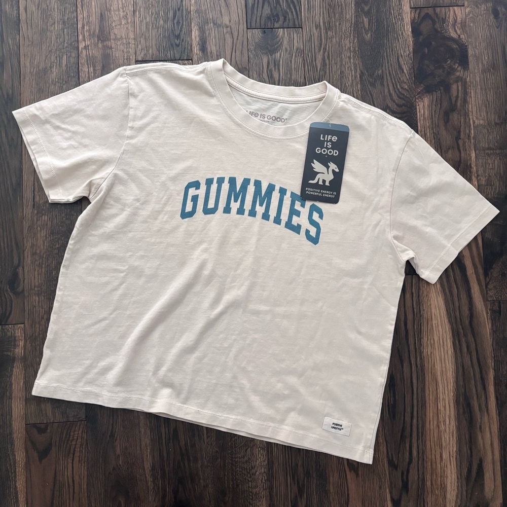 Life is Good 'Gummies' Cream Graphic Tee